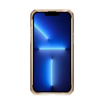 Itskins Hybrid Glass iPhone 13 Pro Cover - Gold - Tashqila Itskins Hybrid Glass iPhone 13 Pro Cover - Gold - Tashqila